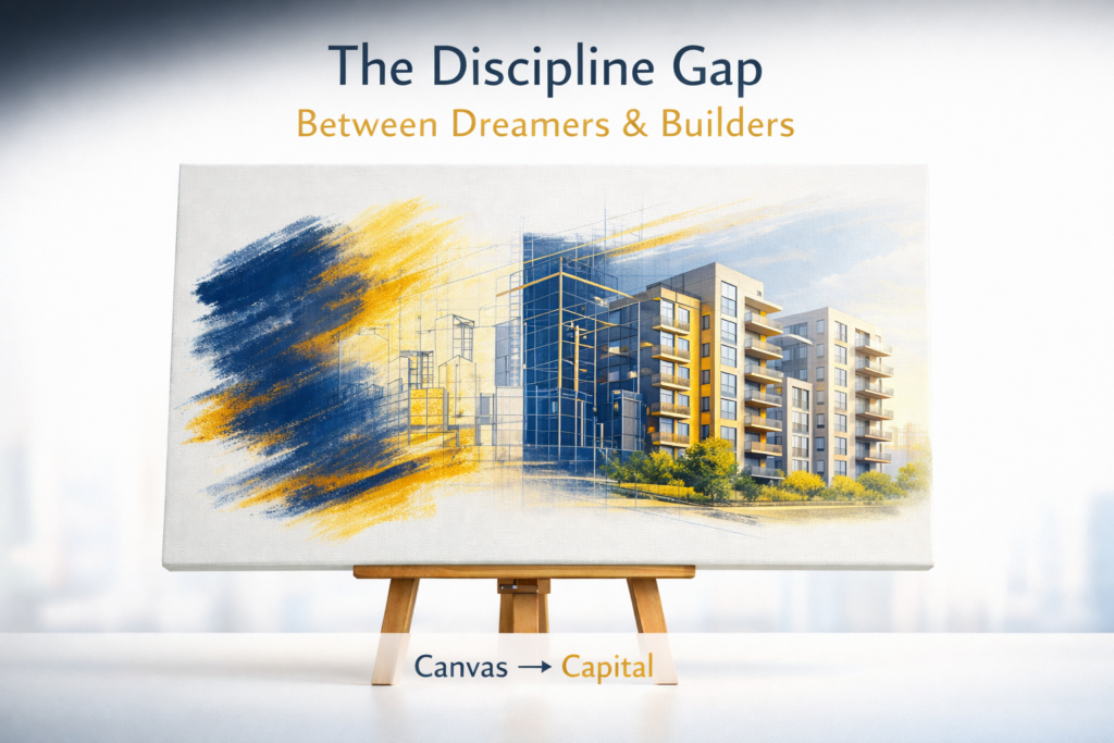 The Discipline Gap Between Dreamers and Builders
