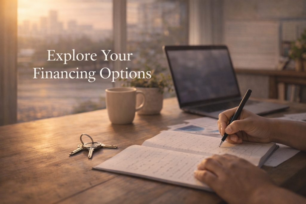 Explore your financing options