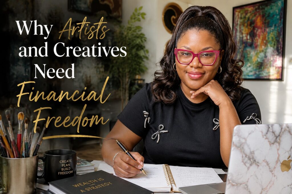 why artists and creatives need financial freedom